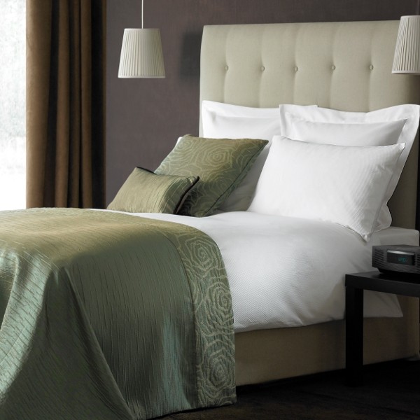 Lenjerie pat Satin 100% bumbac, Plain Elina