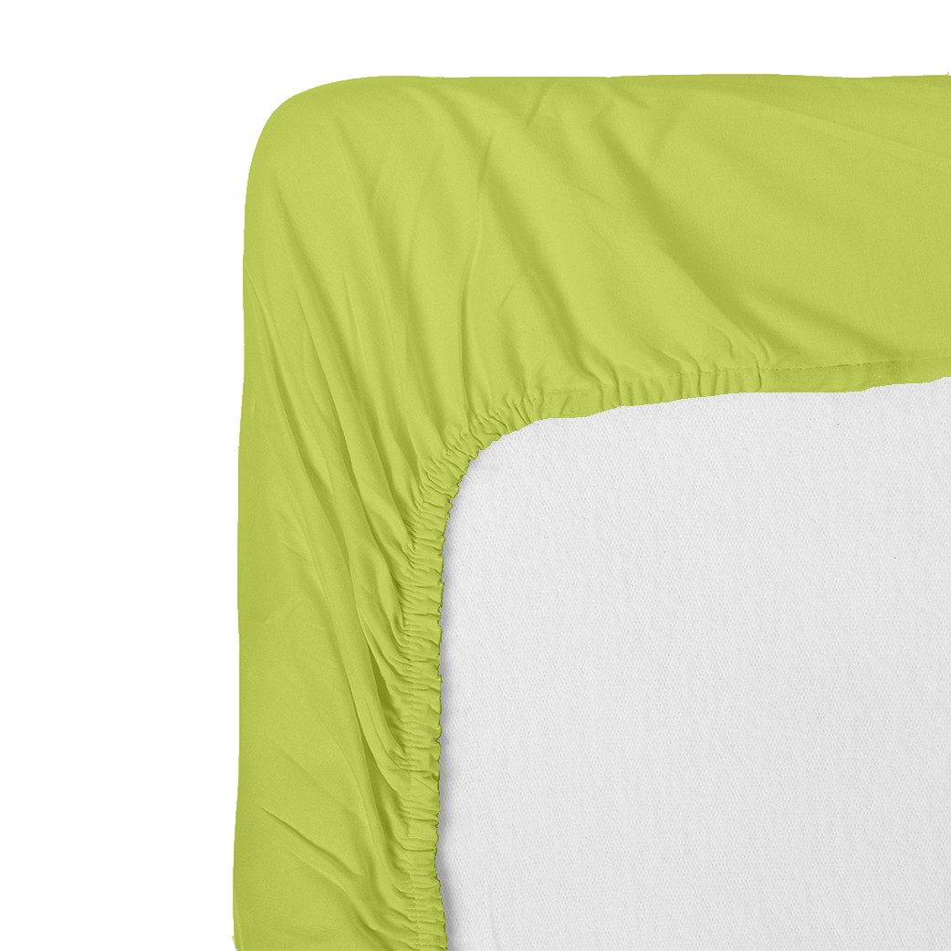 Cearceaf de pat Renforce Lime Cearceaf de pat Renforce Lime
