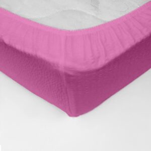 Cearceaf pat cu elastic Crepe Rosebloom