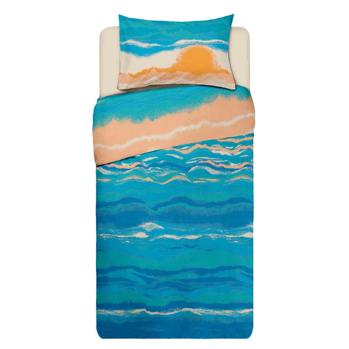 Lenjerie pat Renforce SUNRISE Lenjerie pat Renforce SUNRISE