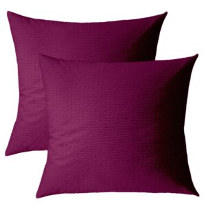 Set 2 fete de perna Crepe Fuchsia-Red