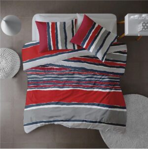 Lenjerie pat Renforce 100% bumbac, desen VIBE V2, cod RIU