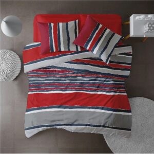 Lenjerie pat Renforce 100% bumbac, desen VIBE V2, cod RIU