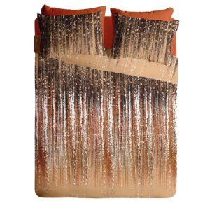 Lenjerie pat Renforce 100% bumbac, desen STARDUST V1, cod RIU