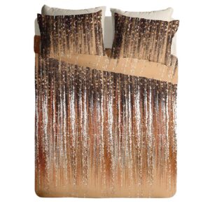 Lenjerie pat Renforce 100% bumbac, desen STARDUST V1, cod RIU