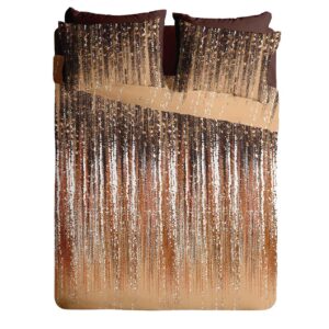 Lenjerie pat Renforce 100% bumbac, desen STARDUST V1, cod RIU