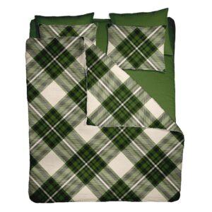 Lenjerie pat Renforce 100% bumbac, desen SCOTTISH V7- cod RIU