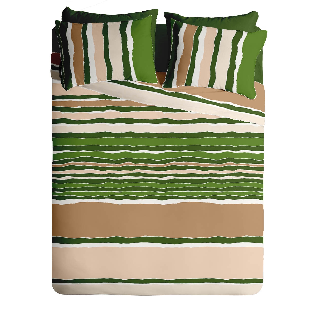 Lenjerie pat Renforce 100% bumbac, desen VIBE V1, cod RIU Lenjerie pat Renforce 100% bumbac, desen VIBE V1, cod RIU