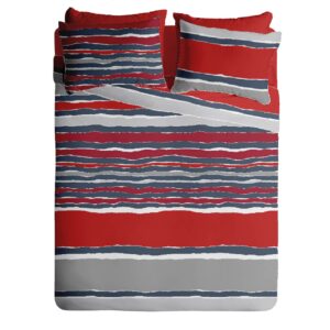 Lenjerie pat 100% bumbac Creponat, desen VIBE V2, cod CIU