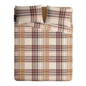 Lenjerie pat Renforce 100% bumbac, desen PLAID V1