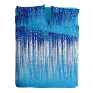 Lenjerie pat Renforce 100% bumbac, desen STARDUST V3