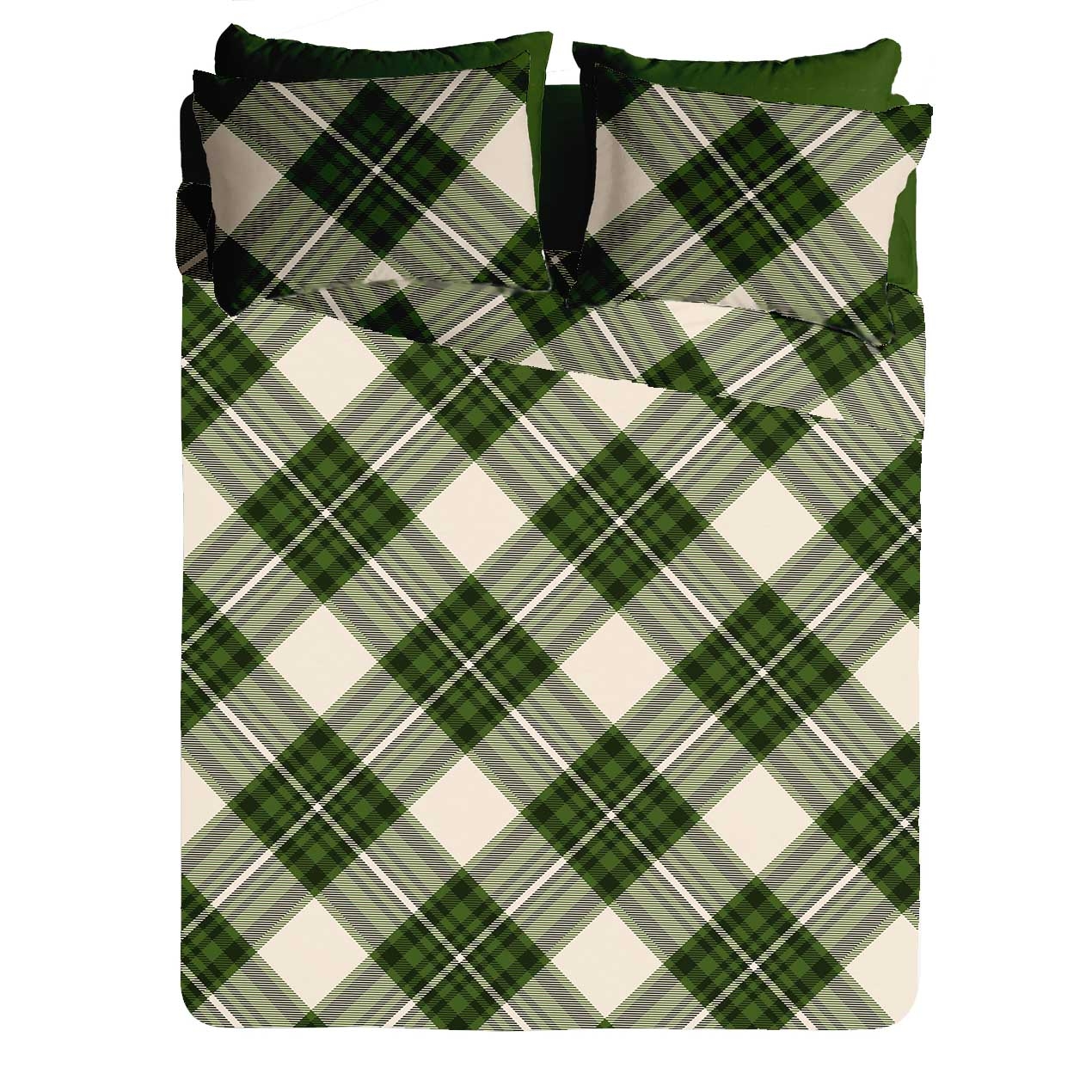 Lenjerie pat Renforce 100% bumbac, desen SCOTTISH V7 Lenjerie pat Renforce 100% bumbac, desen SCOTTISH V7